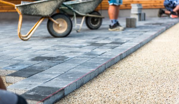 Paver Driveway Repair in Grand Blanc